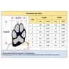 4 Pcs/set Anti Slip Dog Shoes Socks with Fleece Liner Cartoon Pet Dogs Rain Boots Waterproof Monkey Pattern