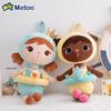 High-Quality Metoo Keppel 44cmSummer Swim Ring Animal Stuffed Doll Cute Infant Plushies Playthings Children Birthday Gifts
