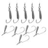 2Bag Weight HighCarbon Steel Crank Hook Lure Bait Counterweight Fishing Accessory