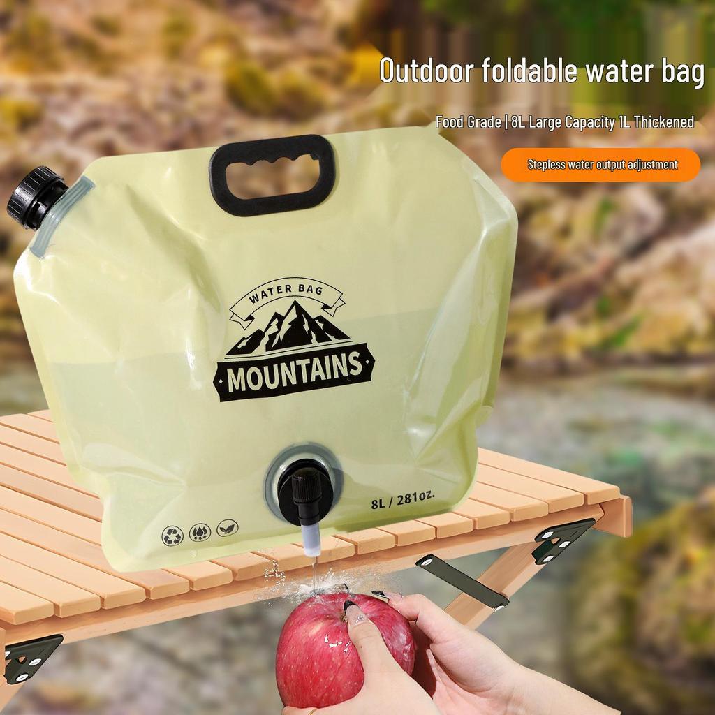 Large Capacity Portable Outdoor Water Storage Bag for Camping and Festivals