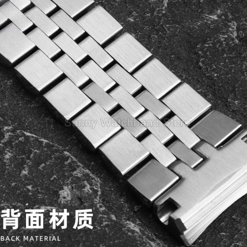 Gebogene Schnittstelle Exquisites Edelstahl-Uhrenarmband 22 mm für Seiko Turtle Serie SRP777J1SRPE99K1 Stahl-Uhrenarmband Langlebig