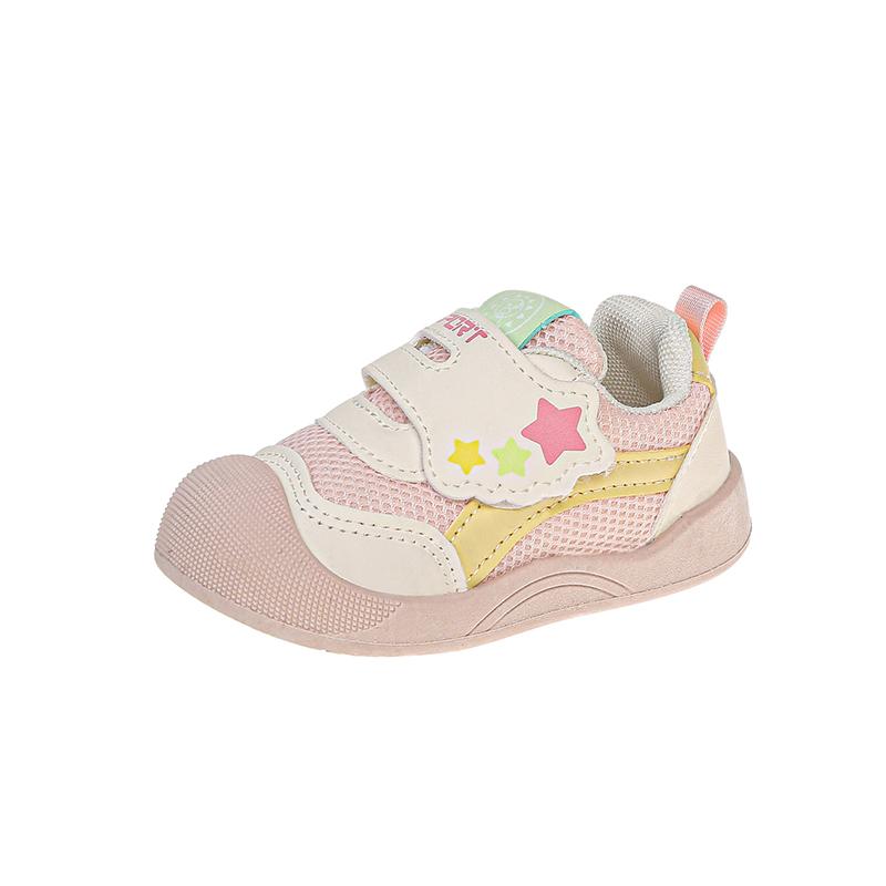 

Summer Sport Shoes For Children Mesh Breathable Kid s Sneakers Soft-soled Boy s Girl s Sneakers Summer Fashion Shoes For Kids 21 розовый