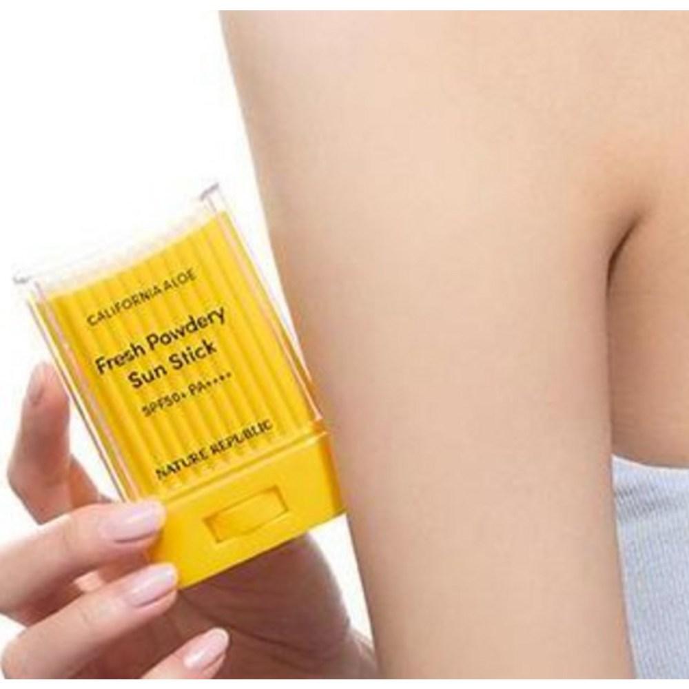 Nature Republic California Aloe Fresh Powdery Sun Stick SPF50+ PA++++