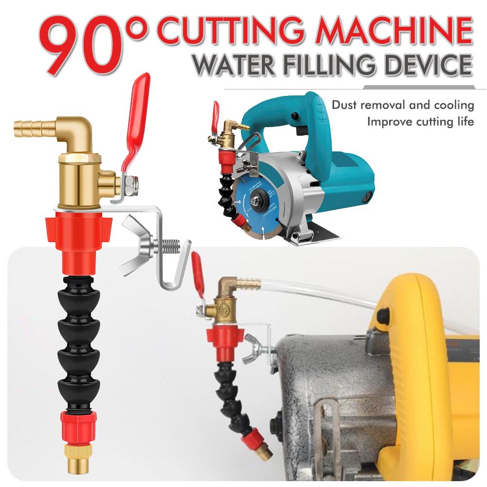 Staub Entferner Wasser Sprayer System Düse Kühlmittel Beschlagen Staub-beweis Für Marmor Ziegel Fliesen Schneiden Maschine Winkel Schleifer Cutter