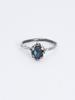 Harang Hr 114R_Antique Gemstone Ring(Blue Labradorite)
