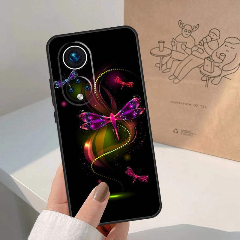Colorful Dragonfly For Honor Magic 8 Pro 7 6 5 Lite Case For Honor Win RT 200 400 50 70 90 X8b X9a X9b X9c X9d