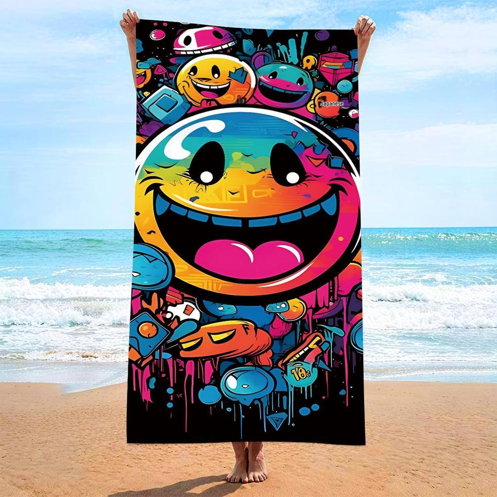 70x140 Microfiber Custom Printed Beach Towel - Absorbent & In Stock