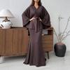 2025 Cross-border European and American Autumn New Cardigan Lace-up One-step Hip-wrap Skirt Showing Thin Casual Women's Clothing
