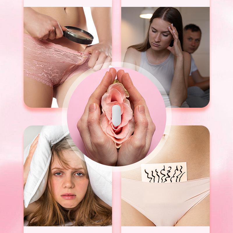 UOUO Women's Lactic Acid Antibacterial Tablets for Vaginal Balance & Freshness