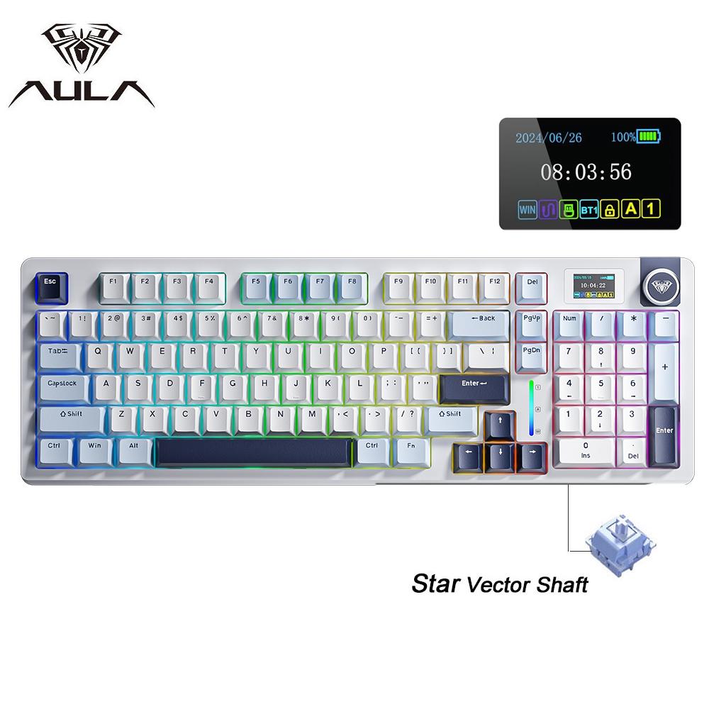 AULA S98pro Wireless Mechanical Keyboard Three