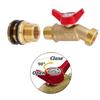 Adjustable Flow Brass Water Tap with Anti Leakage Technology Leak Proof Brass Water Spigot set for Plastic Storage Tanks