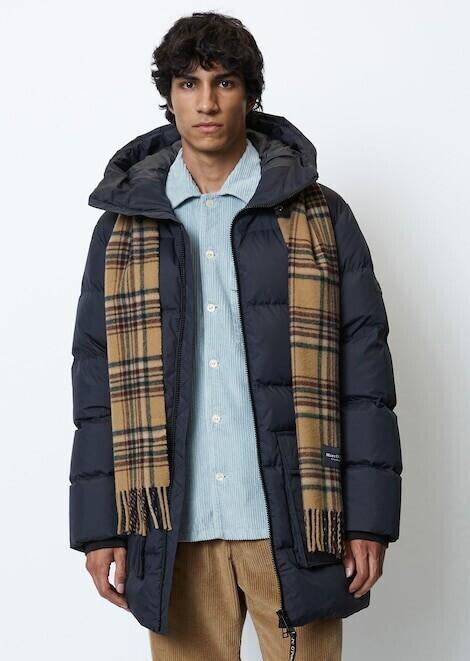 Winter Jacket Marc O'Polo Hooded Down Jacket Regular (M29096070136) Dark Navy