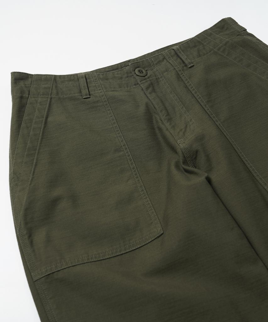 FRIZMWORKS Backsatin Fatigue Pants _ Olive