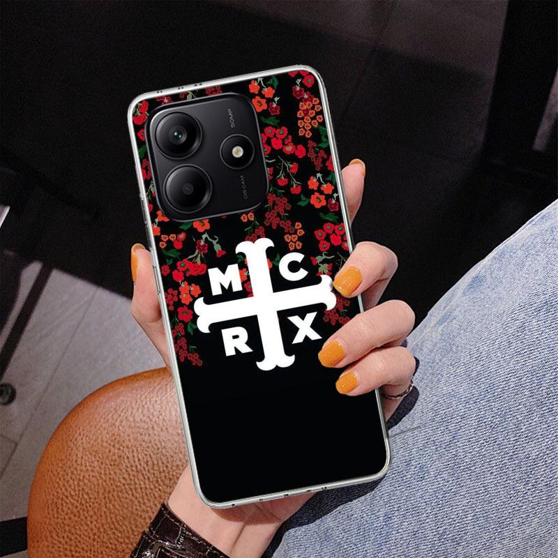 My Chemical Romance MCR Phone Case For Xiaomi Redmi Note 15 14 13 12S 12 11 Pro Plus 14S 11S 11E 10 10S 11T 5G Personalized Cove