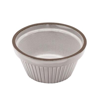 Mino Ware Heat Resistant Pottery Souffle Cup Tricolor White Diameter Approx. 10 X Height 5.2cm Microwave Oven Safe Made In Japan 509-02