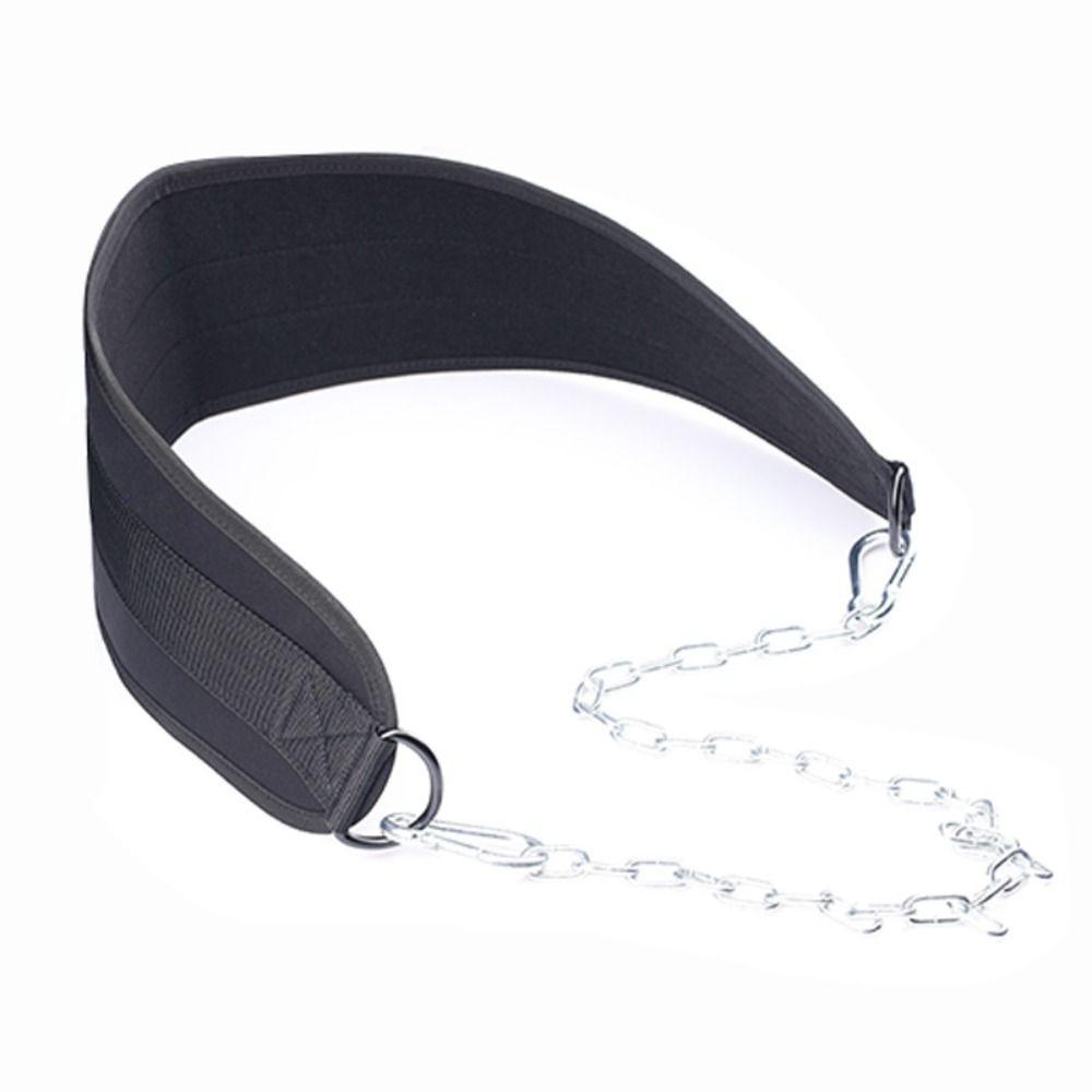 With Chain Weighted Dip Belt Weight Lifting Dip Belt Weightlifting Belt  Weight Lifting