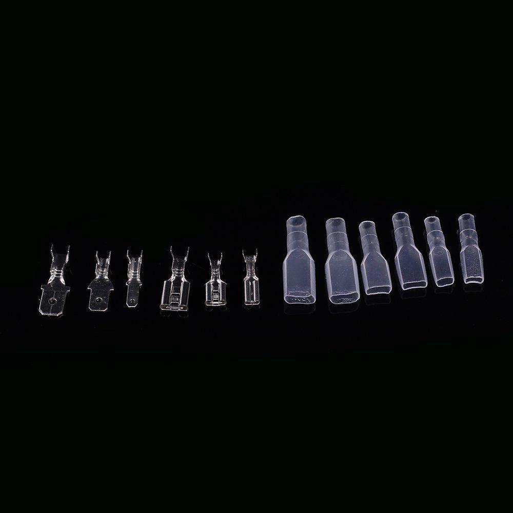 270pcs Electrical Wire Crimp Terminal Connector Male Female Spade Assorted Kit