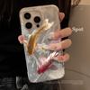 Koi Good Luck pattern Phone Case For iPhone 17 Pro 15 16 14 13 12 11 Pro Max 17e 16e 8 7 Plus XR XS X Sliver Soft Drop Cover