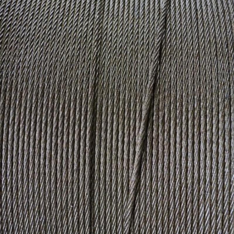 Langshan Carbon Steel Wire Rope 20mm 6x19W+FC