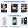 5/10Pcs Metal Plate Disk for Magnetic Car Phone Holder Thin Iron Sheet Sticker Disk for Magnet Tablet Desk Phone Car Stand Mount