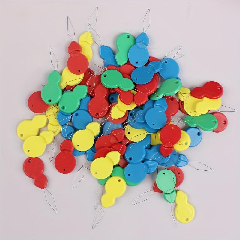 10pcs Vibrant Colors Rapid Needle Threaders - High-Durability, Effortless Sewing Accessory, for Knitting,Crafting,Quilting & DIY