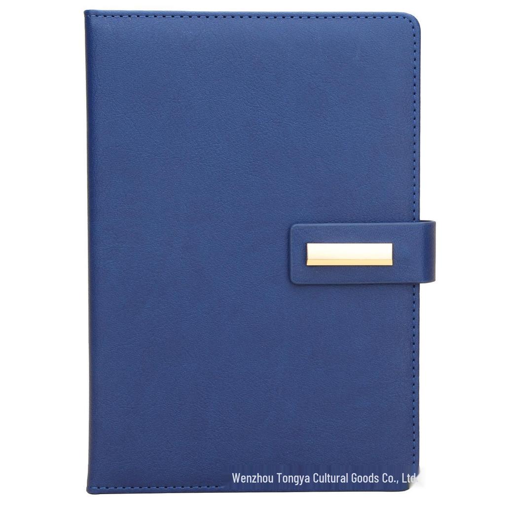 Customizable Business Diary Gift Set with Logo Printing - One-Buckle Notebook and Corporate Souvenir