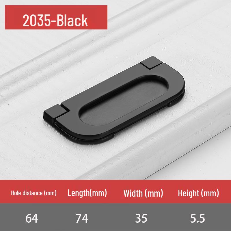 Moderner europäischer Stil, unsichtbarer Schrankgriff ohne Bohren