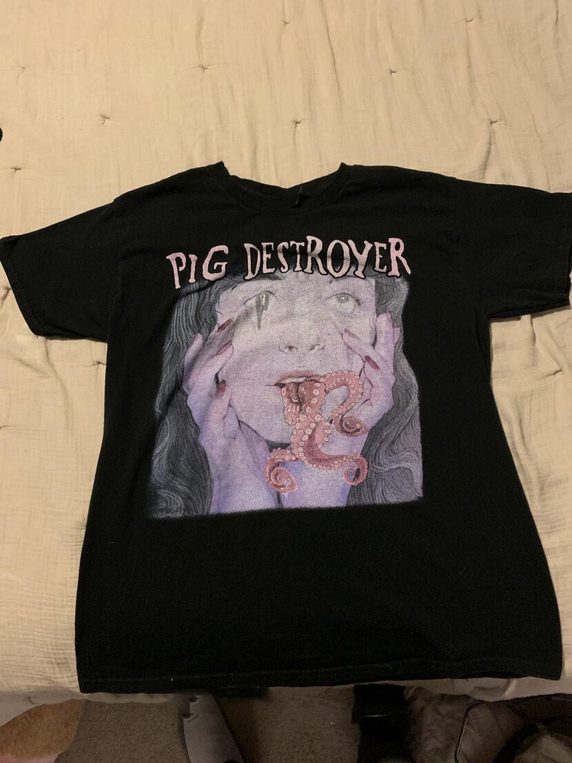 Pig Destroyer Band Black Shirt Unisex Concert TU662 XXXXL