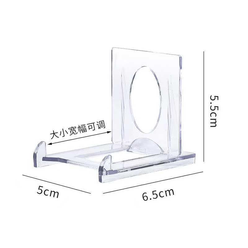 Transparent Acrylic Adjustable Easel Card Display Stand 56555 прозрачный 559₽