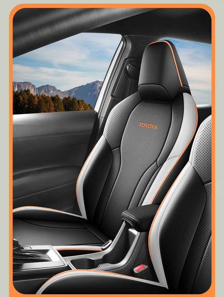 Specialanpassade helsäsongssätesskydd med full täckning för 2026 Toyota Corolla