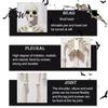 Posable Skeleton Prop for Haunted House Halloween Decoration, 3Ft Life Size Full Body Human Bone, Realistic Standing Horror Atmosphere with