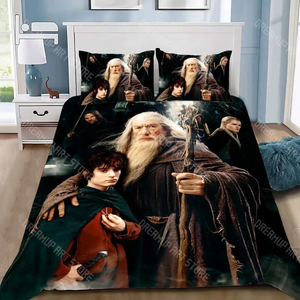 Movie L-Lords Of The Rings Duvet Cover Pillowcase Bedding Set Adult Boy Girl Bedroom Decoration Children Gift Single Double Size