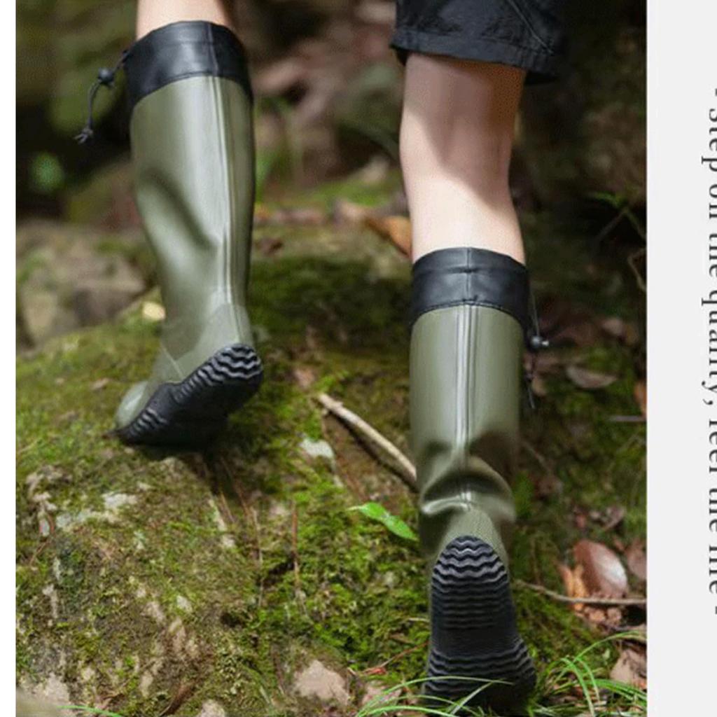 Lvptsh Faltbar Leicht Regen Regen Perfekt für Bauernhof Regnerisch und Tragbar und Damenstiefel, Herrenschuhe, Arbeit, Saison, Taifune, Gartenarbeit, Angeln,