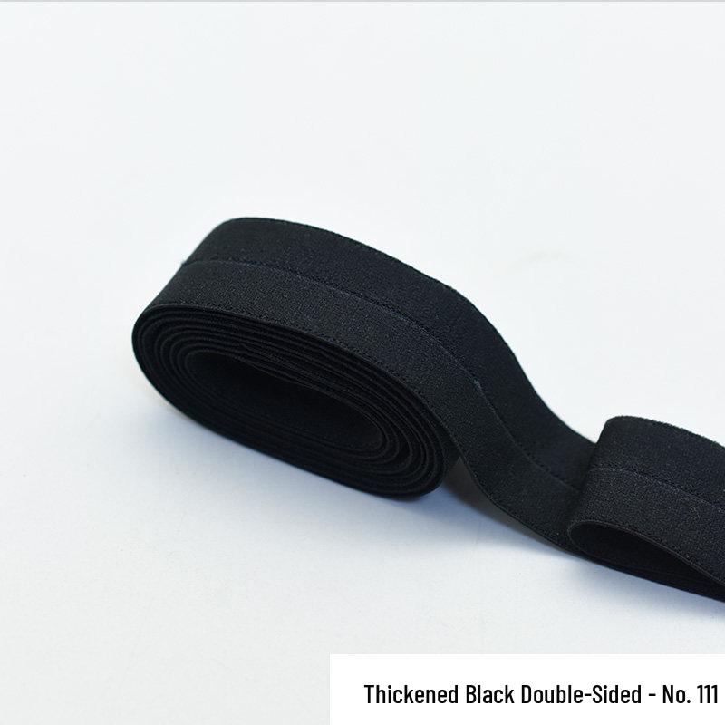 2-2.3cm Thick Elastic Fold-Over Binding Tape for Clothing and Jackets