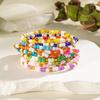 11PCS Boho Fashion Color Beads Bracelet Set Jewelry for Women Girls Beach Holiday Cute Fresh Handmade Bijoux