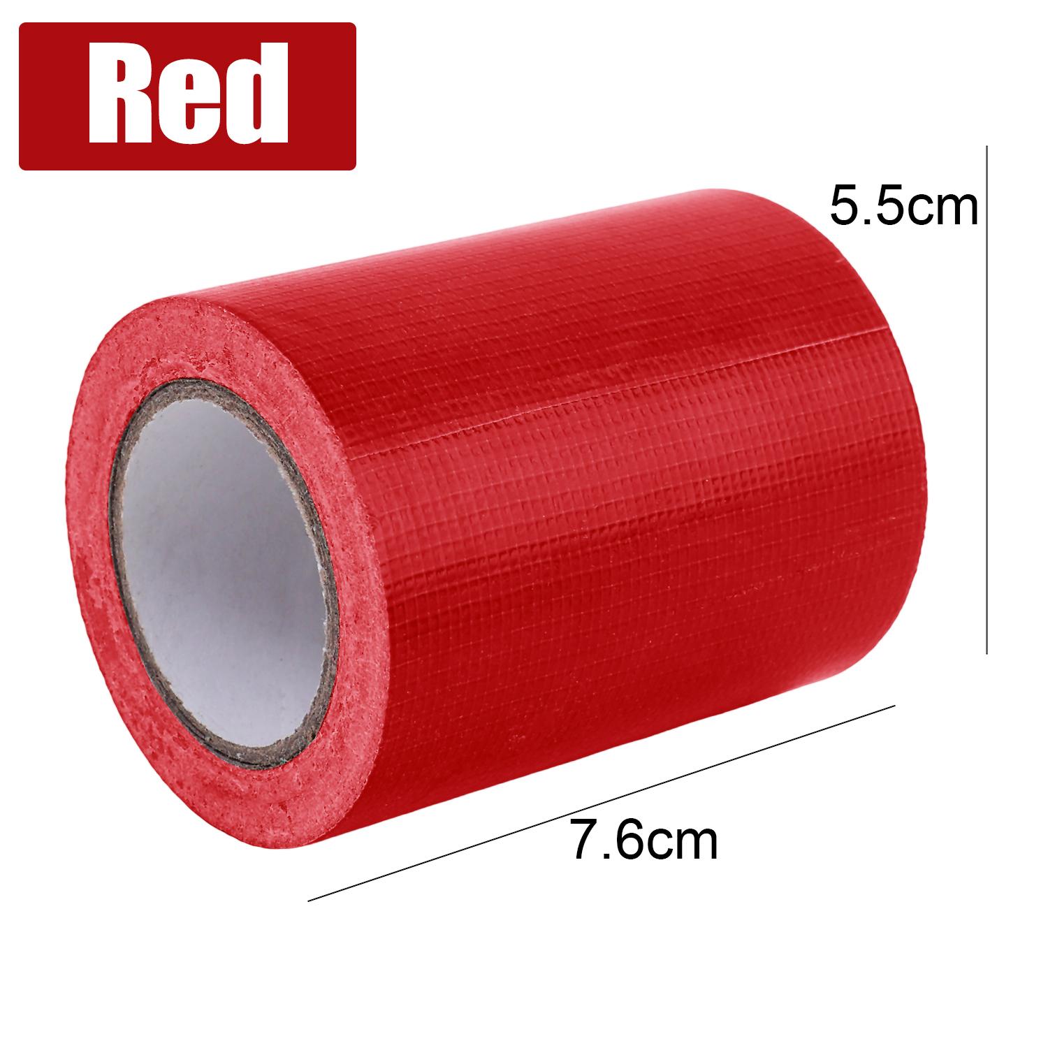 50/10M RV Awning Repair Tape Waterproof Repair Tape for Tarp Tent Canvas Boat Covers Adhesive Sail Tape Outdoor Accessories 10M (1 roll) красный