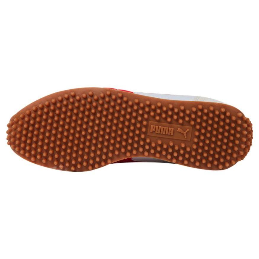 Puma Whirlwind Classic Leather Casual Sneakers Unisex Sneakers Gray Red 374849-10