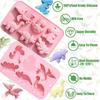 Heat-Resistant Cake Mold Food-Grade Chocolate Mould Dinosaur Silicone Mold  Pastry Making