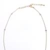 [MWJ TOKYO] Magnetic Necklace, 3 Stones, Silver, Jewelry, Accessory, Casual, Women's