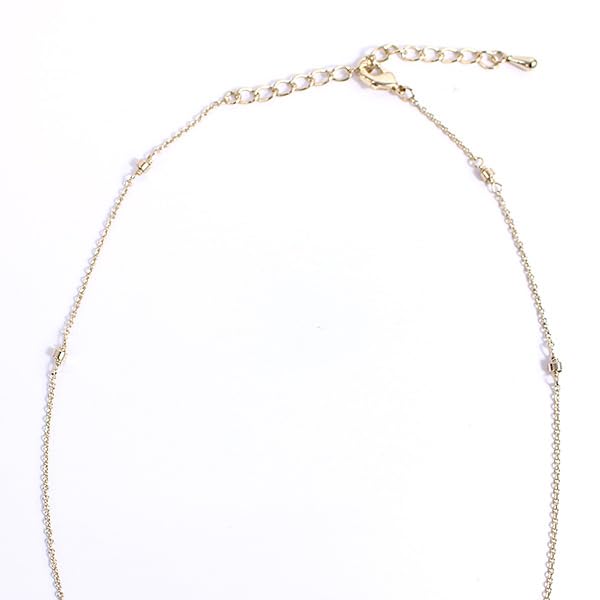 [MWJ TOKYO] Magnetic Necklace, 3 Stones, Silver, Jewelry, Accessory, Casual, Women's