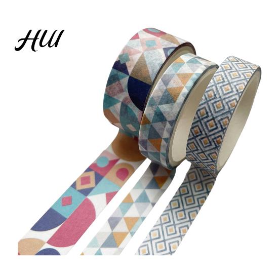 Versatile Craft Tape 3 Rolls Washi Set, Decorative Stickers, Aesthetic Tapes for Breathable Paper Scrapbooking Supplies, Journaling Junk Journal,
