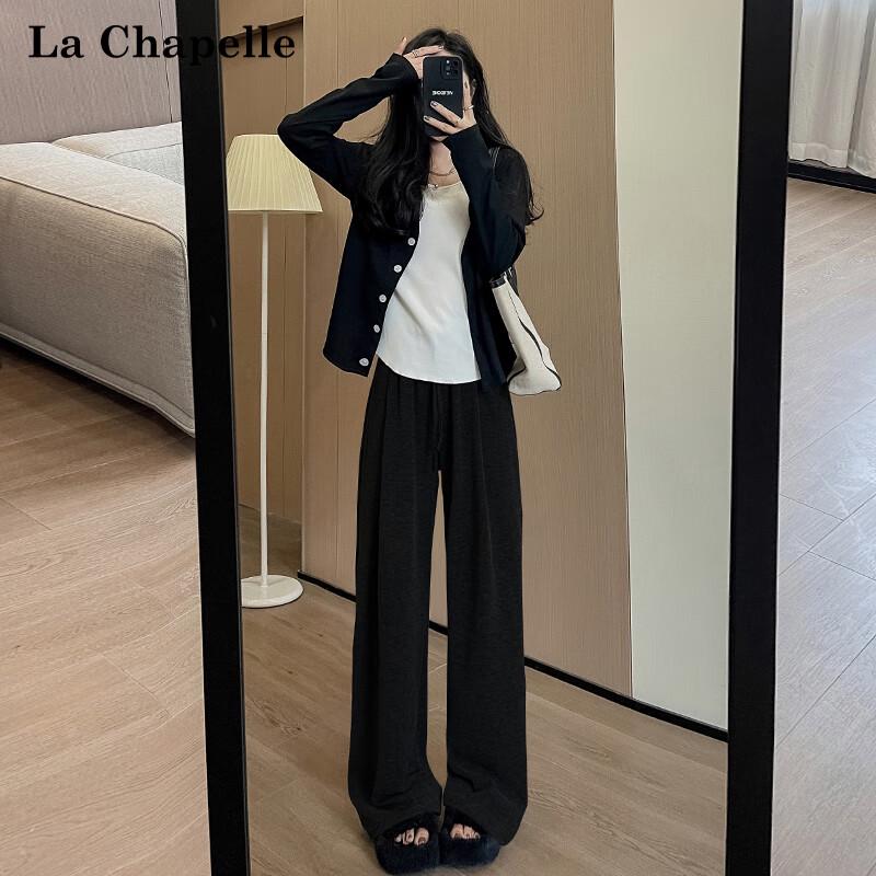 

Women s High-Waist Draped Wide-Leg Casual Pants XL