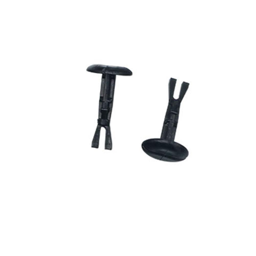 10Pcs Bumper Cover Pins Front Fender Bumper Cover Black