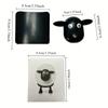 Cute Animal Shaped Toilet Paper Holder, Funny Toilet Paper Holder Standing Bathroom Paper Towel Holder for Bathroom Decoration