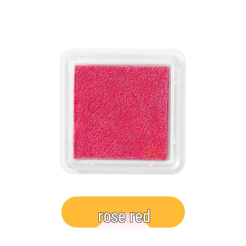 24-Color Children's Finger Painting Ink Pad - 3x3 Palm Print & Stamp Pad for Kindergarten