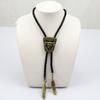 Cool Bolo Tie Necktie Western Cowboy Necktie Necklace Male Costume Accessory
