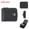 Ladies Short Pu Wallet With Vintage Lock Closure And Card Slots For Daily Use