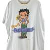 BettyBoop Betty Doll Summer 2025 Beauty Trendy Vintage Cartoon Printed Short Sleeve Men's and Women's Cotton Crew Neck T-Shirt