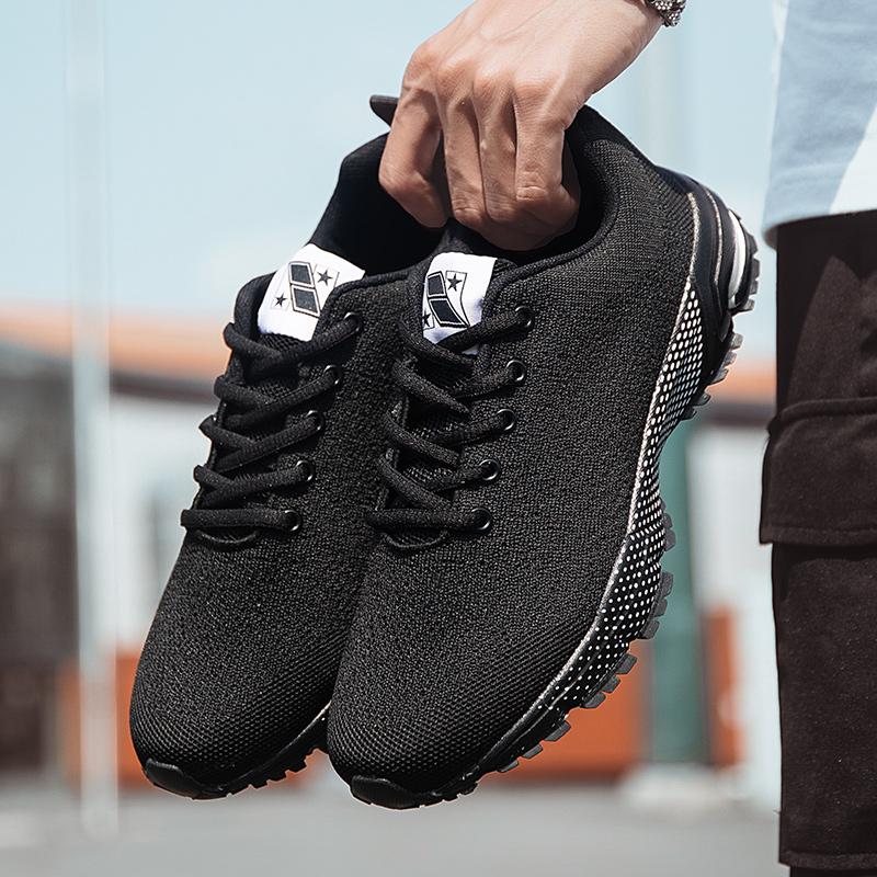 

Весенне-летняя мужская обувь из сетчатой ​​ткани, дышащая повседневная спортивная обувь большого размера, трендовые студенческие кроссовки 38