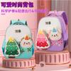 Kindergarten children's schoolbag cartoon cute baby large capacity load reduction backpack boys and girls light backpack
